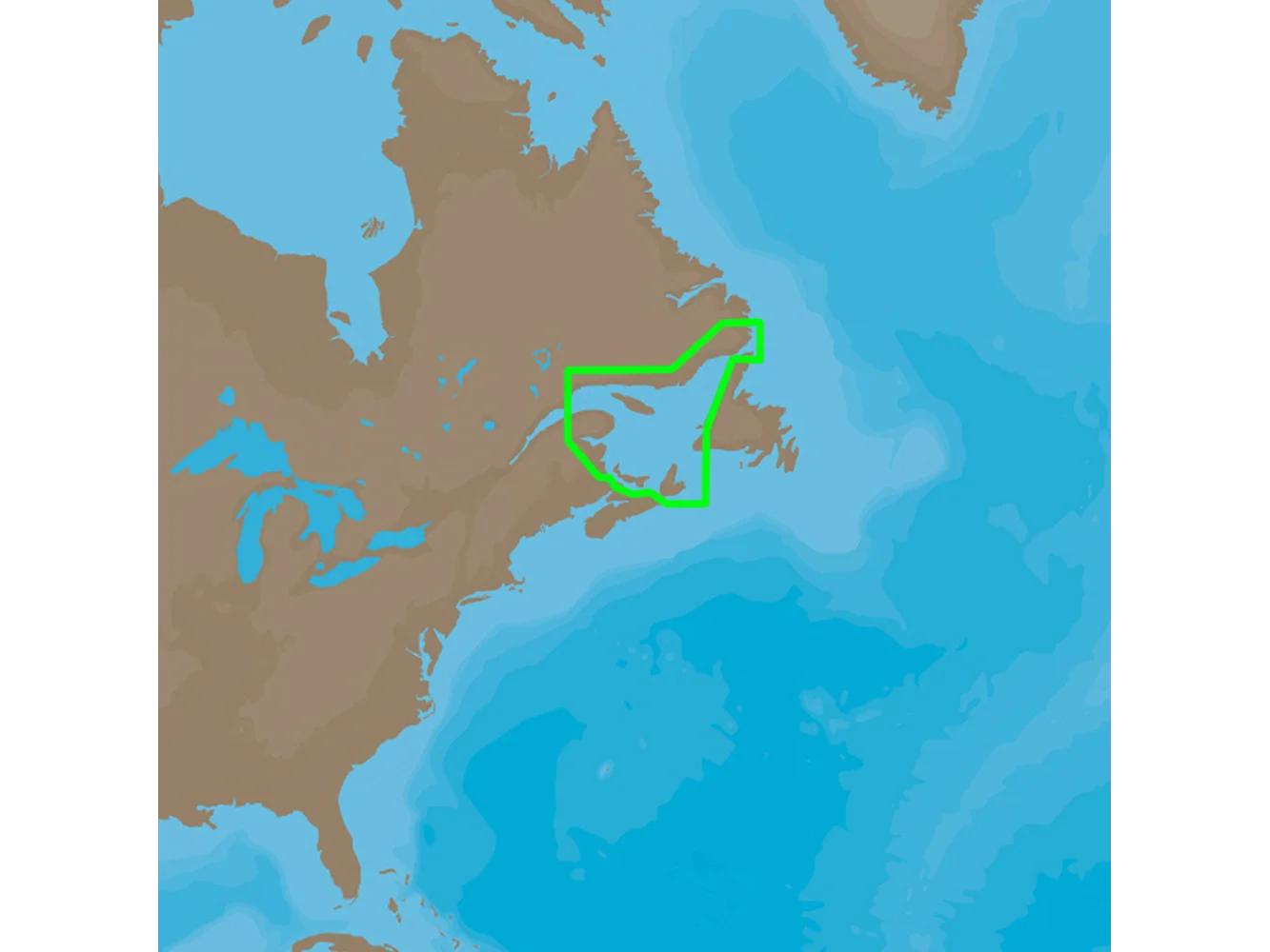 C-MAP 4D NA-D936 Gulf of St. Lawrence