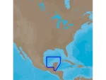 C-MAP  4D NA-947 Coatzacoalcos, MX to Honduras Bay, GT