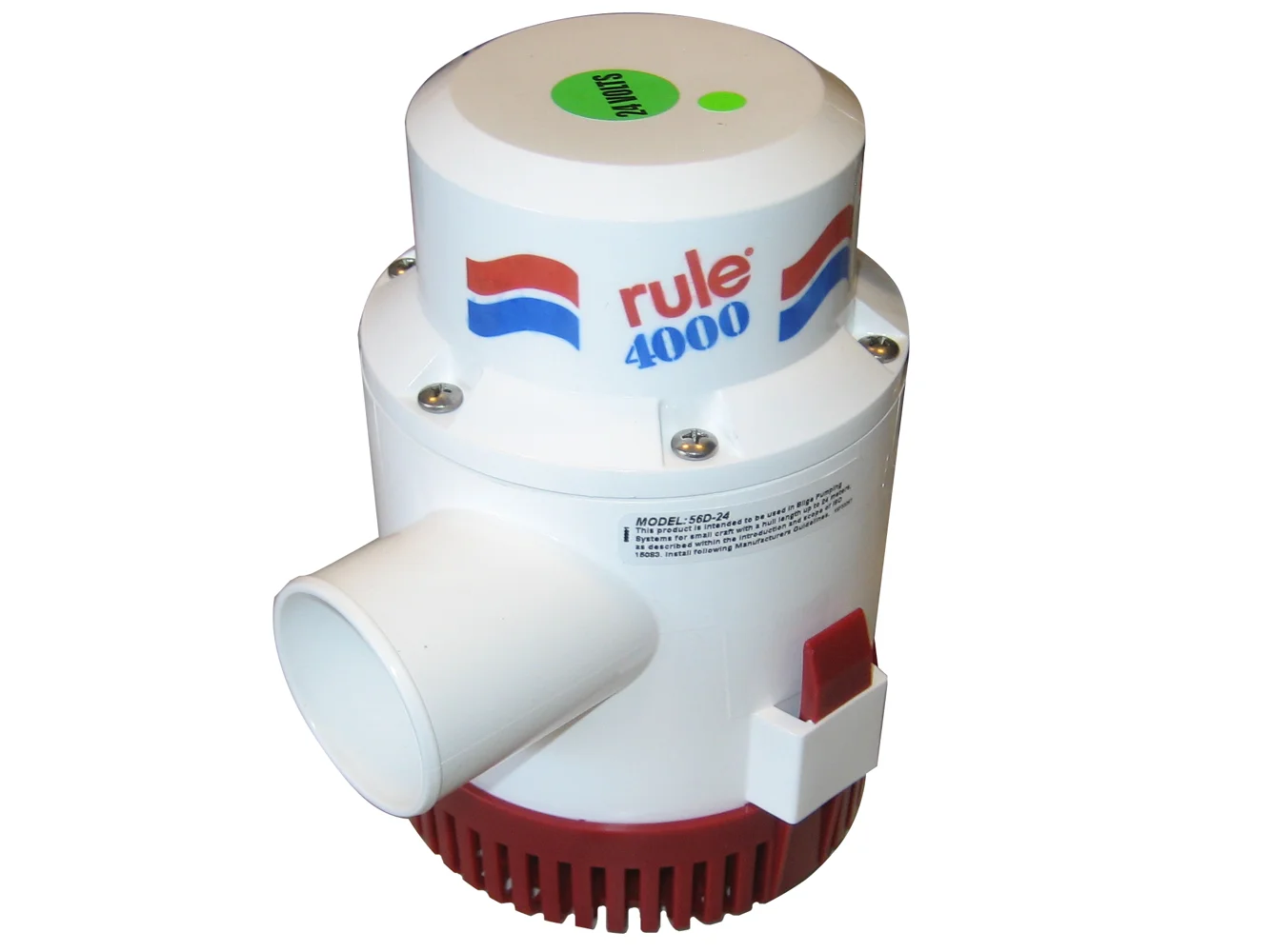 Rule 4000 Non-Automatic Bilge Pump - 24V
