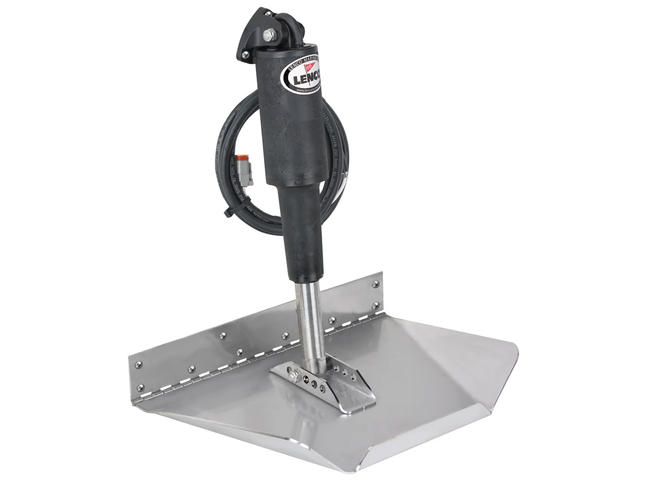 Lenco 9" x 14" Airboat Trim Tab Kit w/o Switch