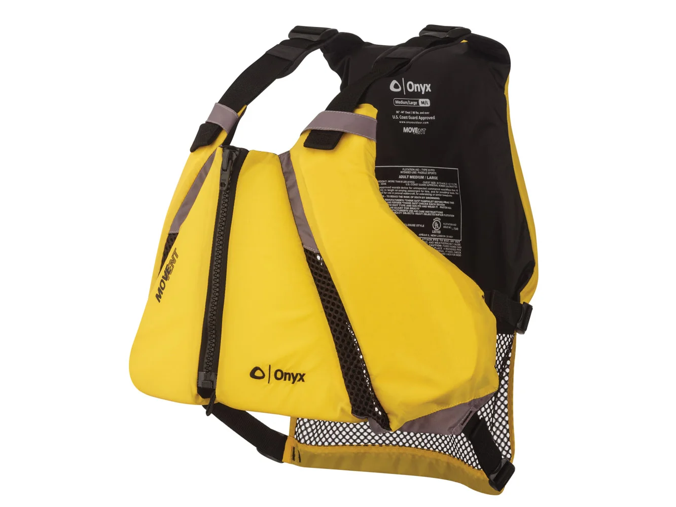 Onyx MoveVent Curve Paddle Sports Life Vest - XL/2XL