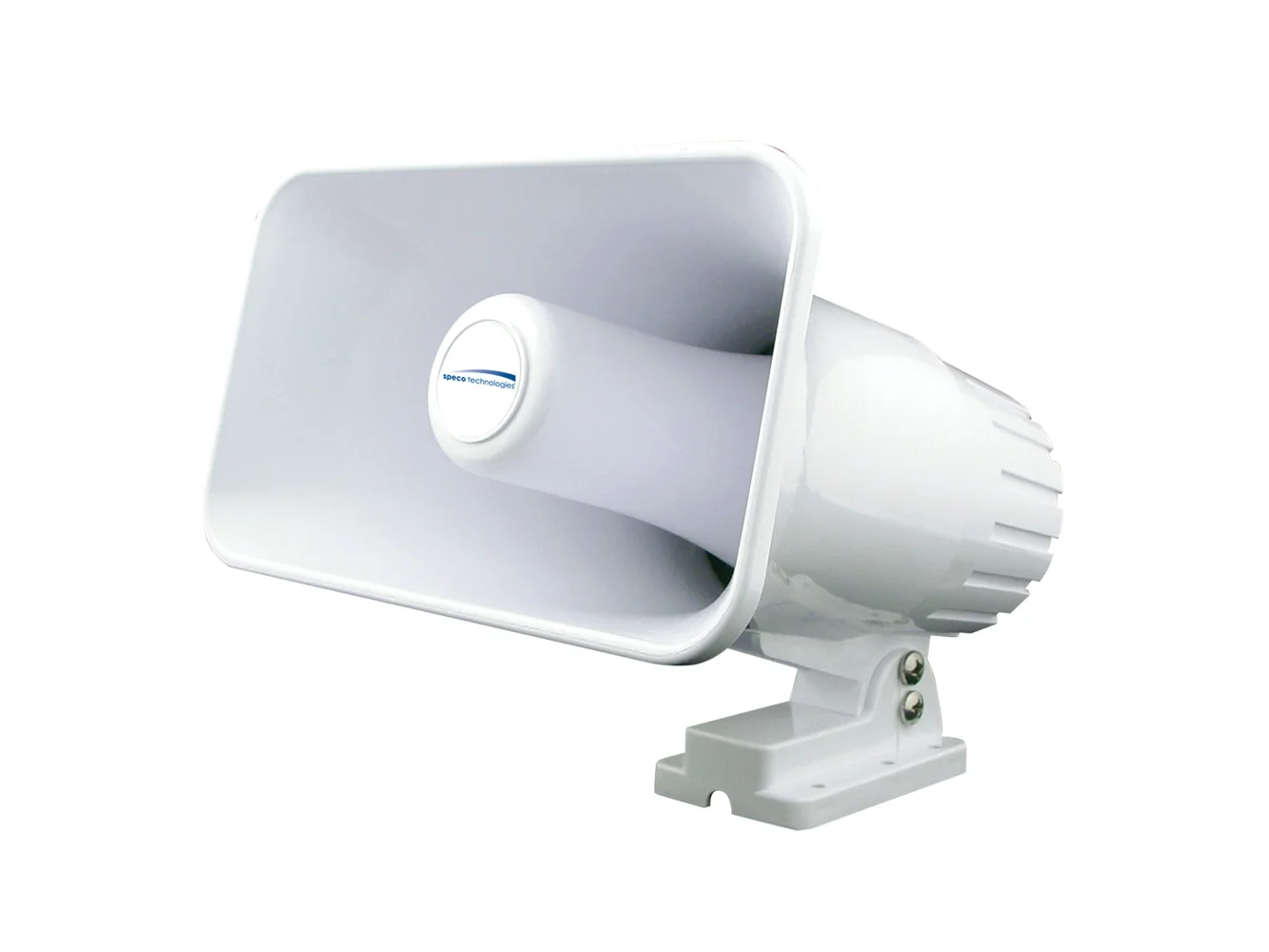 Speco 4" x 6" Weatherproof PA Speaker Horn - White