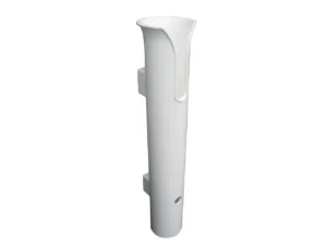 TACO Poly Stand-Off Rod Holder w/Stainless Steel Hardware - White