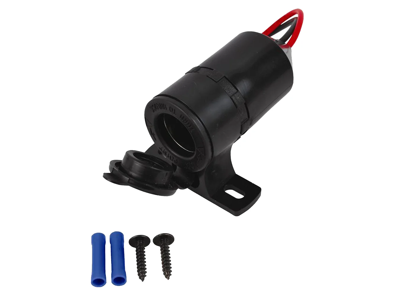Attwood Outlet Surface Mount - 12V