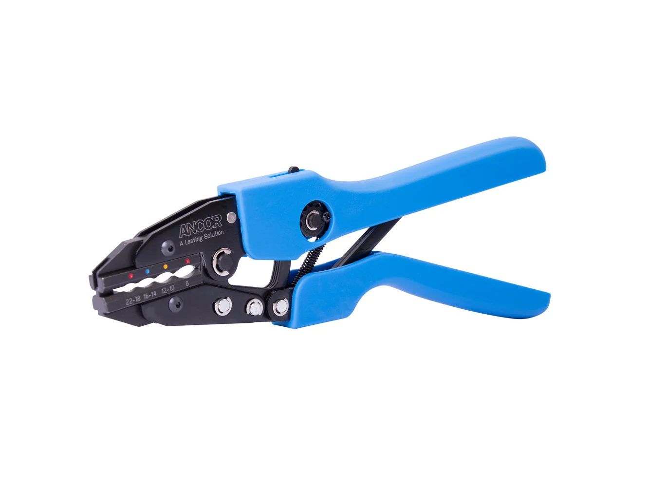 Ancor Single Crimp Ratchet Tool f/22-8 AWG Heatshrink, Vinyl & Nylon Insulated Terminals & Connectors