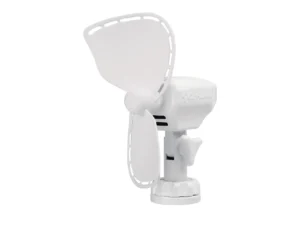SEEKR by Caframo Ultimate 747 12V 2-Speed 7" Fan w/Lighter Plug - White