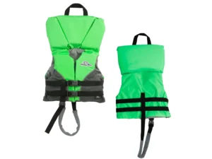 Stearns Infant Heads-Up&reg; Nylon Vest Life Jacket - Up to 30lbs - Green