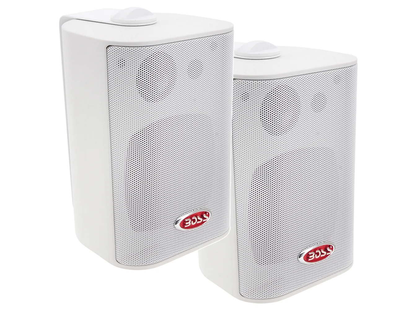 Boss Audio 4" MR4.3W Box Speakers - White - 200W