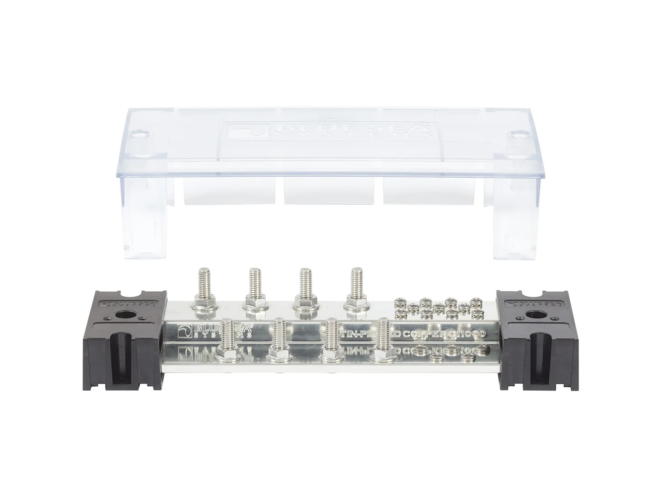 Blue Sea PowerBar 1000 - 8 5/16" Terminal Studs w/Cover