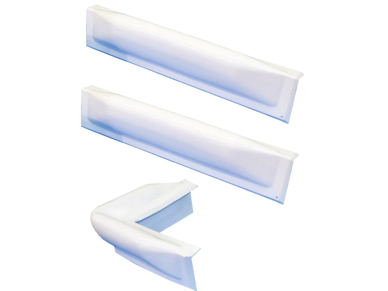 Dock Edge 3 Piece Dock Bumper Kit - 1 Corner Piece, 2 18" Straight Pieces