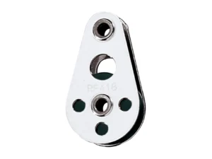 Ronstan Wire Block - Tubular Rivet Head w/Nylatron&reg; Sheave - 25mm (1") Sheave Diameter