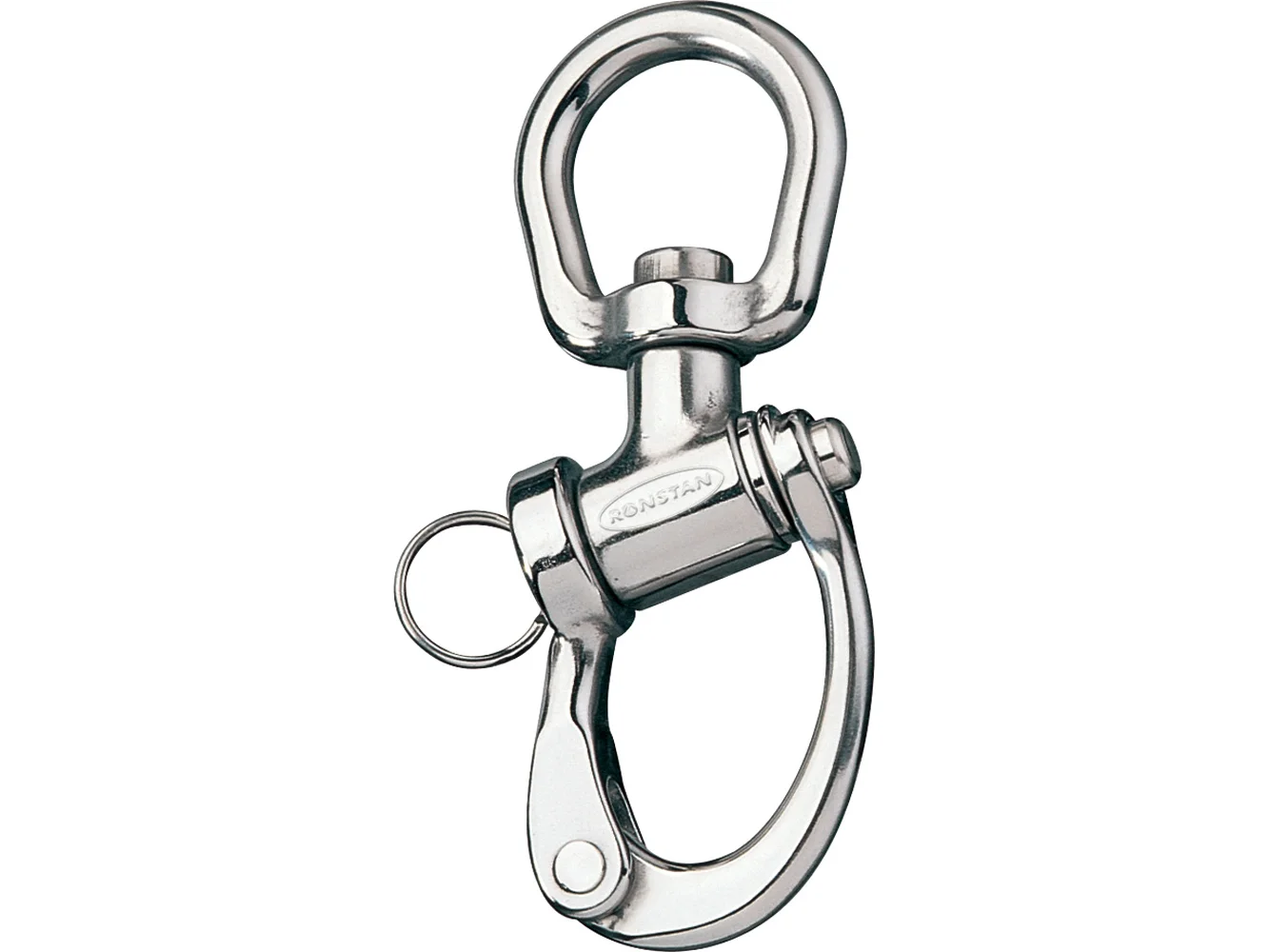 Ronstan Trunnion Snap Shackle - Large Swivel Bail - 122mm (4-3/4") Length