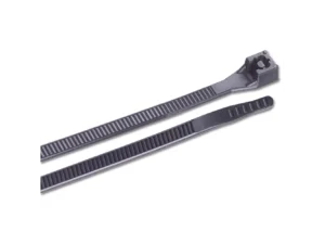 Ancor 6" UV Black Standard Cable Zip Ties - 25 Pack