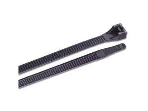Ancor 17" UV Black Heavy Duty Cable Zip Ties - 10 pack