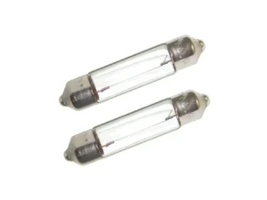 Perko Double Ended Festoon Bulbs - 12V, 10W, .80A - Pair