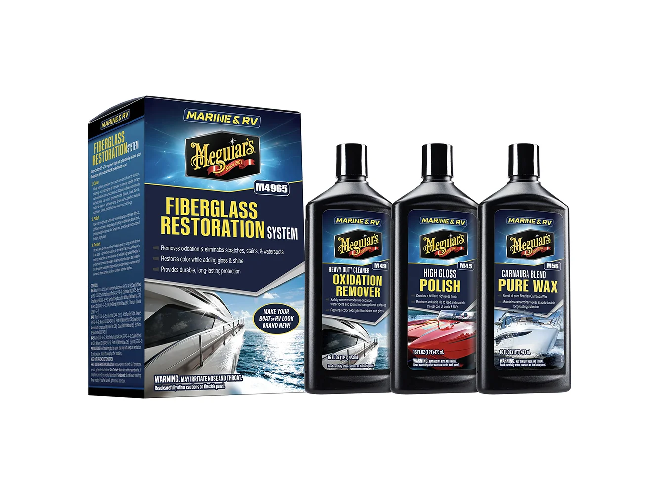 Meguiar's MG Fiberglass Oxidation Removal Kit