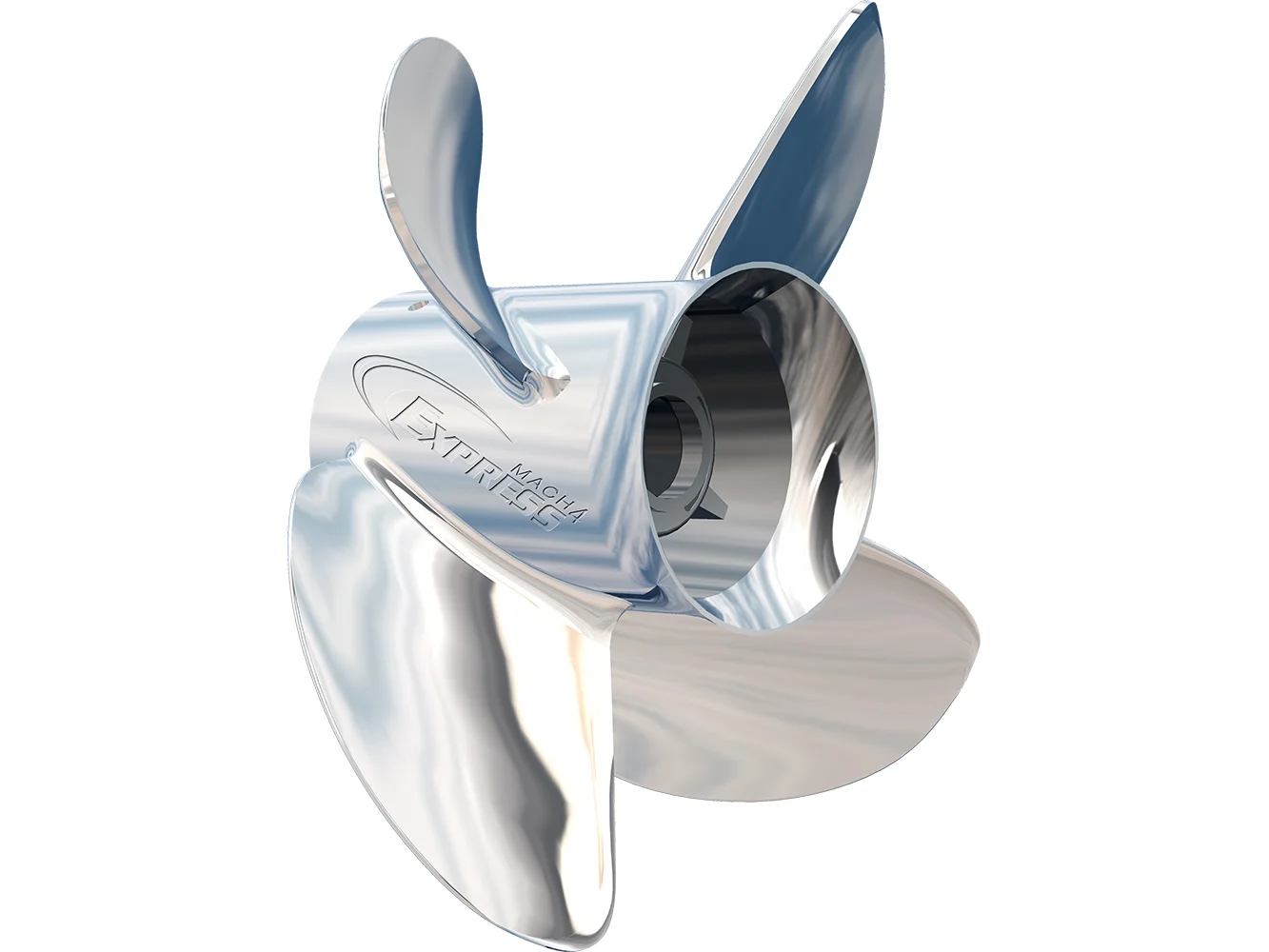 Turning Point Express® Mach4™ - Right Hand - Stainless Steel Propeller - EX-1419-4 - 4-Blade - 14" x 19 Pitch