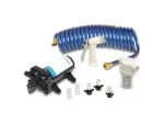 Shurflo by Pentair PRO WASHDOWN KIT™ II Ultimate - 12 VDC - 5.0 GPM - Includes Pump, Fittings, Nozzle, Strainer, 25' Hose