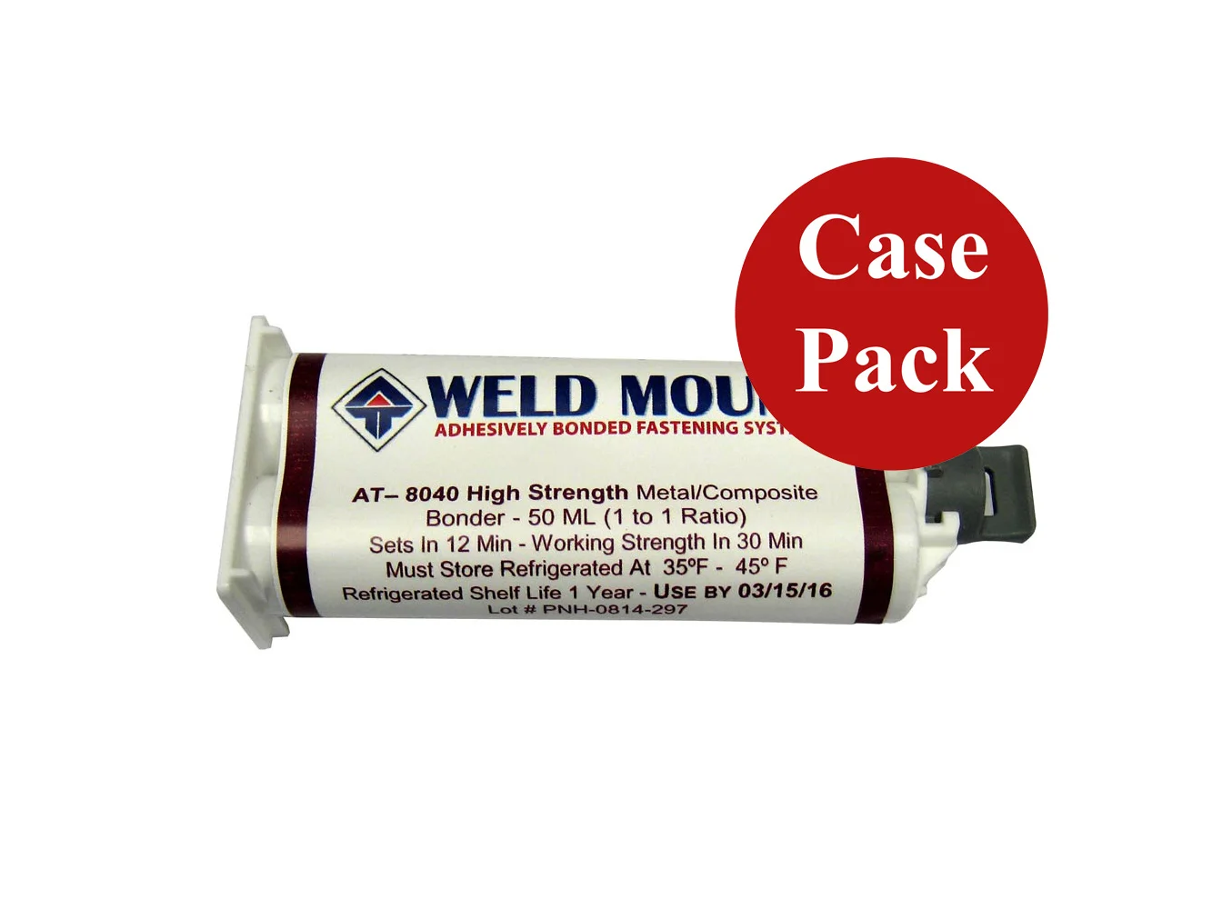 Weld Mount No Slide Metal/Composite Bonder *Case of 10*
