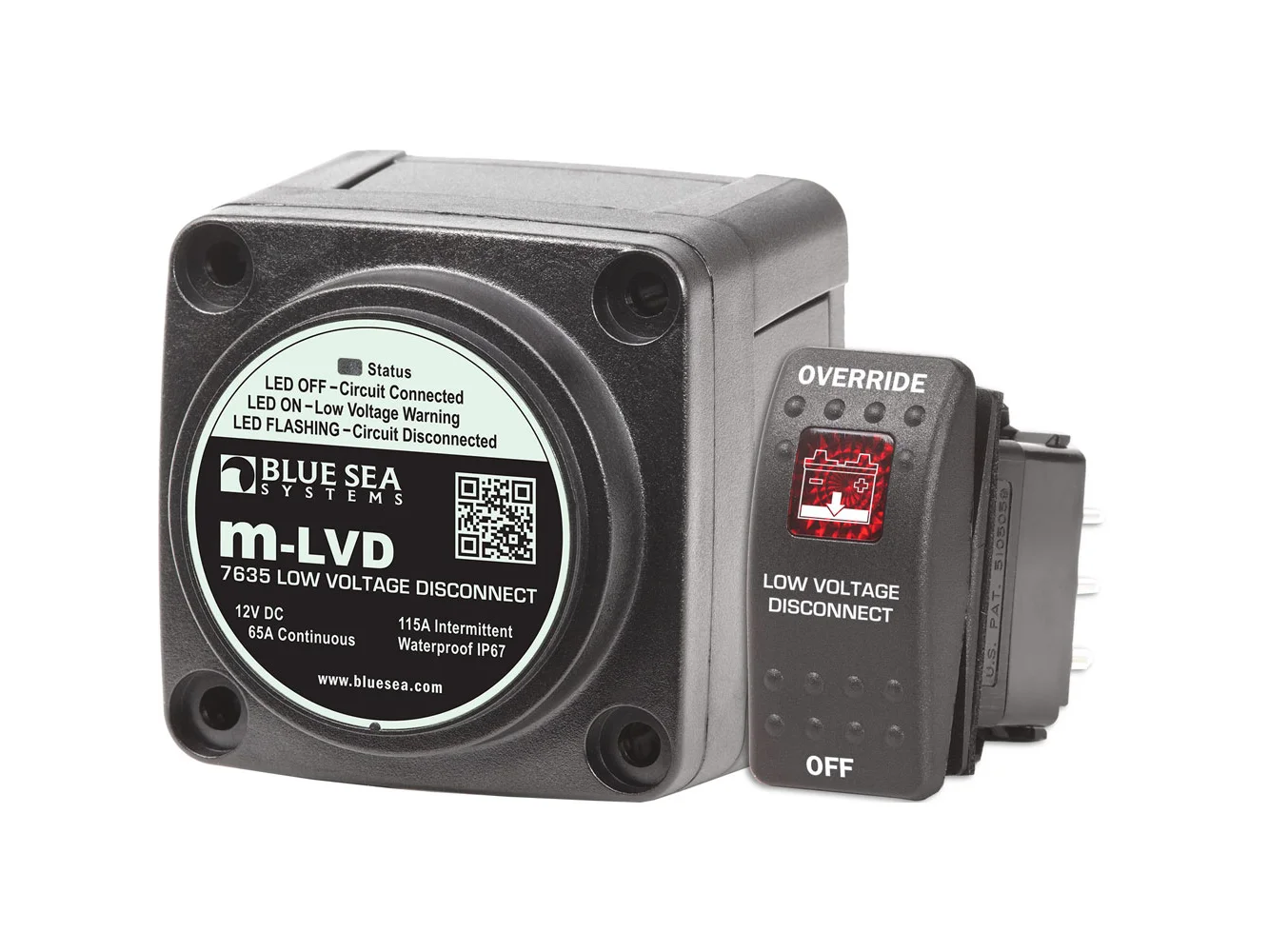 Blue Sea 7635 m-LVD Low Voltage Disconnect