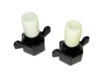 Shurflo by Pentair Straight Fitting Wingnut Swivel - 1/2"-14NPT(F) x 5/8"Barb