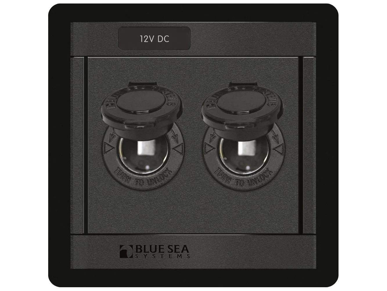 Blue Sea 1472 DC 12V Socket Panel