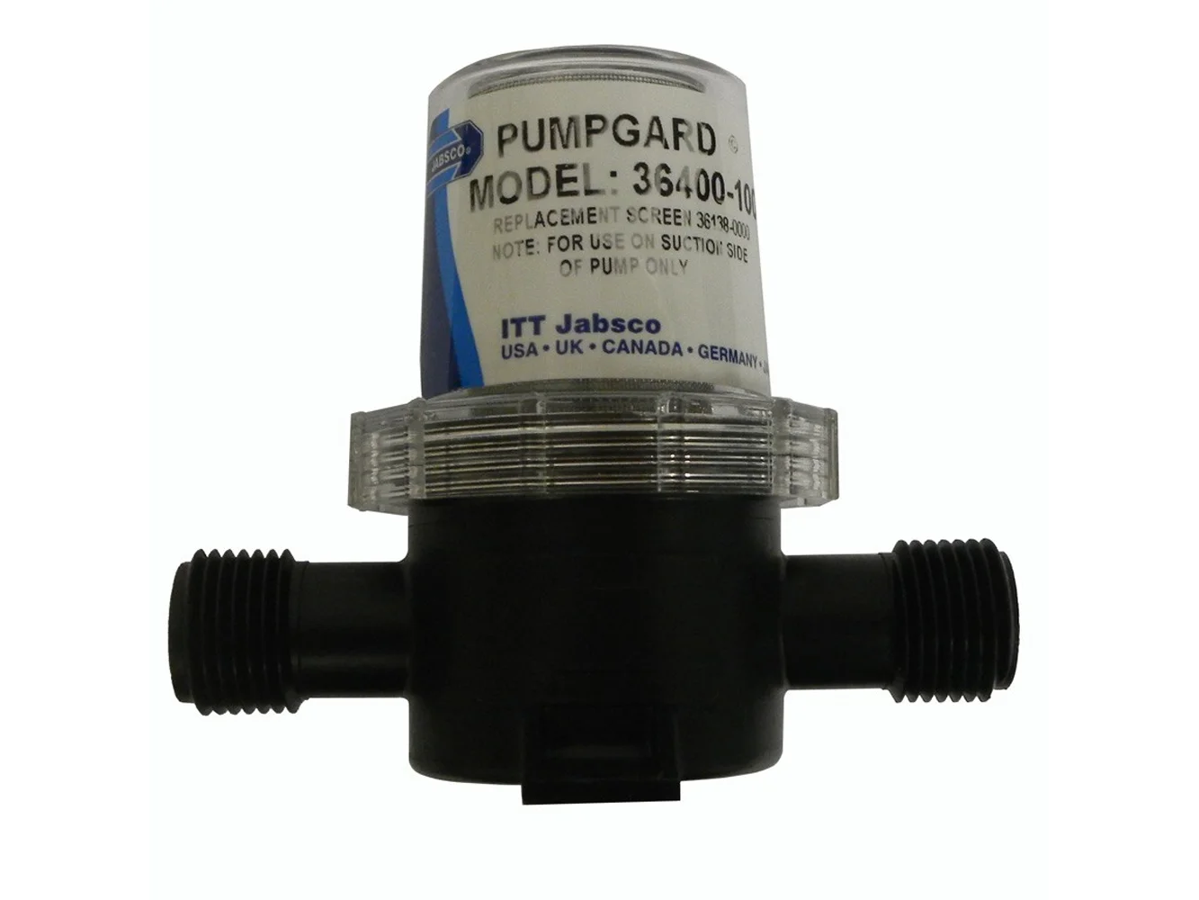 Jabsco Pumpguard In-Line Strainer - 1/2" NPT Port