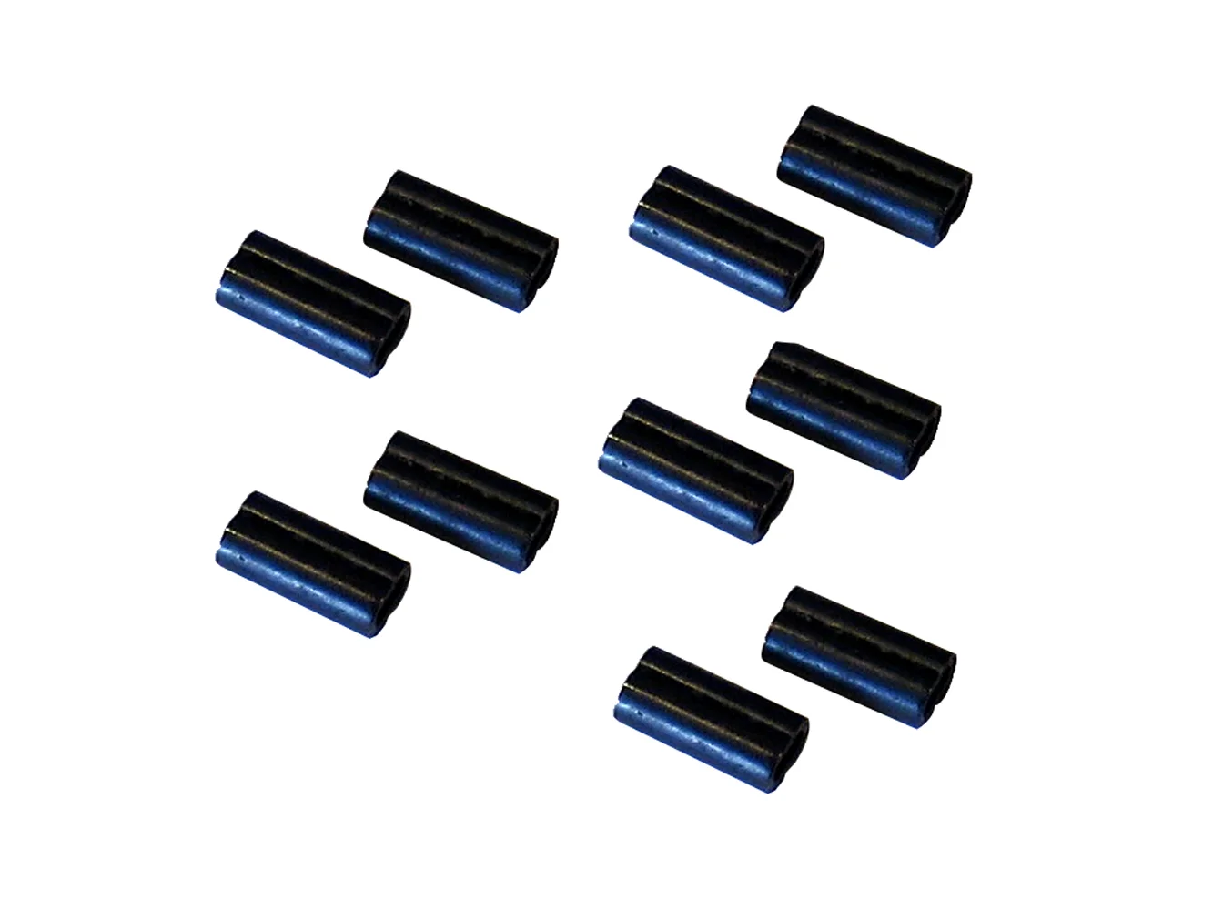 Scotty Double Line Connector Sleeves - 10 Pack