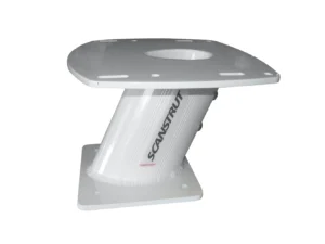 SCANSTRUT Aluminum PowerTower - Aft Leaning 250mm / 10" for Dome Radars | APT-250-01