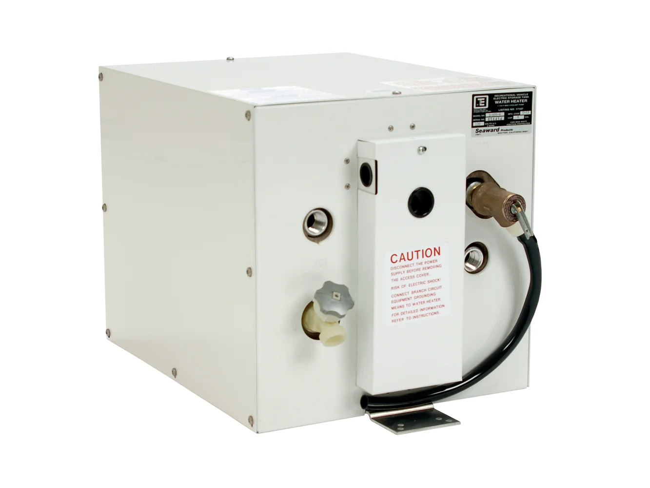 Whale Seaward 6 Gallon Hot Water Heater w/Rear Heat Exchanger - White Epoxy - 120V - 1500W