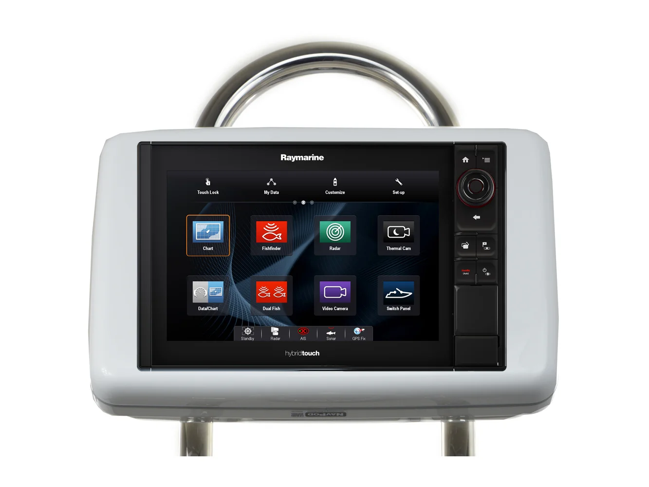 NavPod GP1900-01 SailPod Pre-Cut f/Raymarine Axiom Pro 9/Axiom 2 Pro 9/eS95/eS97/eS98 f/9.5" Wide Guard