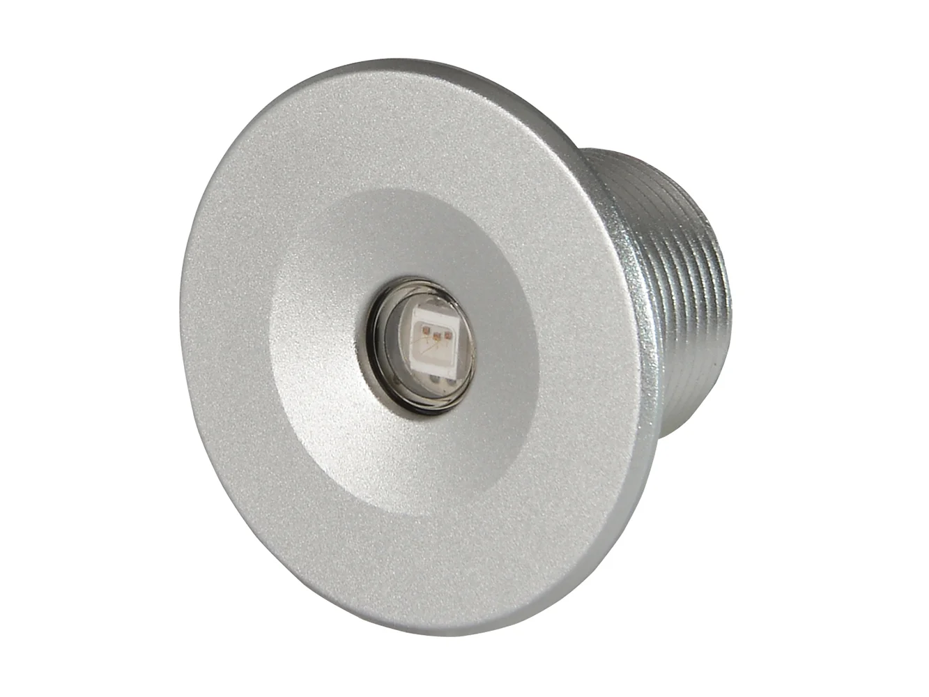 Lumitec Echo Courtesy Light - Brushed Housing - Warm White Light