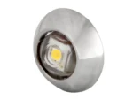 Lumitec Exuma Courtesy Light - Polished Stainless Housing - Blue Light