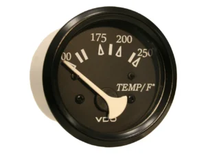 VDO Cockpit Marine 52mm (2-1/16") 250&deg; F Water Temperature Gauge - Black Dial/Bezel