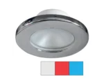 i2Systems Apeiron A3120 Screw Mount Light - Red, Cool White & Blue - Brushed Nickel Finish