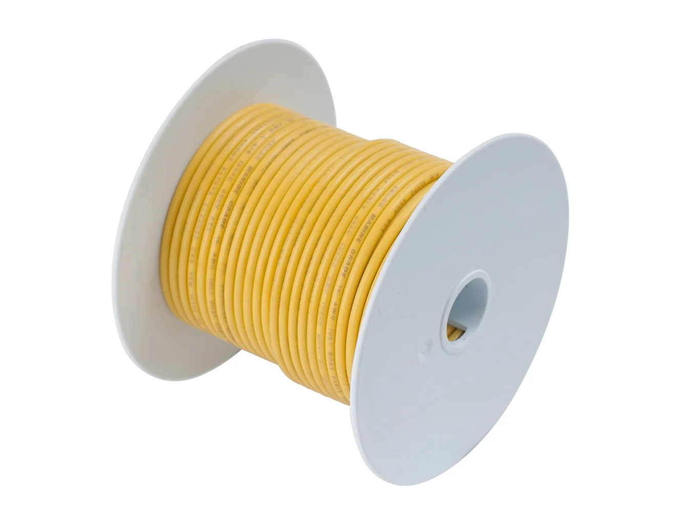 Ancor Yellow 6 AWG Tinned Copper Wire - 100'