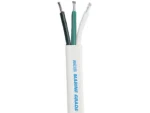 Ancor White Triplex Cable - 12/3 AWG - Flat - 250'