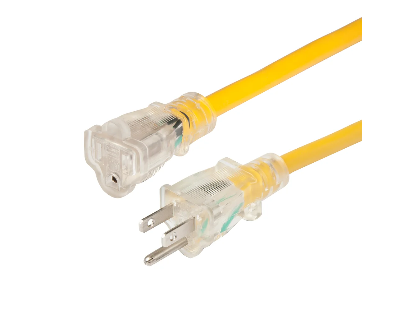 Marinco 14/3 Lighted Extension Cord - Non-Locking - 15A - 50'