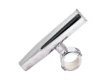 Tigress 1-1/2" Polished SS Adjustable Clamp-On Rod Holder