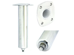 Tigress 4 Hole Extra Long Swivel Rectangular Head Rod Holder - 0° - 12-1/2"