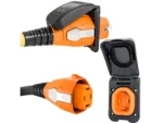 SmartPlug 50 AMP Inlet & Female Cord Connector Combo - Black