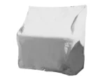 Taylor Made Large Swingback Back Boat Seat Cover - Vinyl White