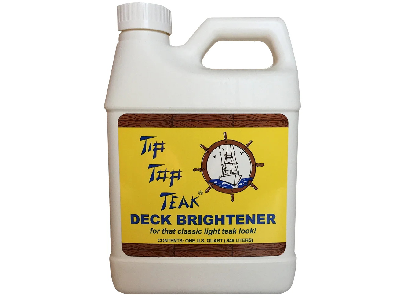 Tip Top Teak Deck Brightener - Quart