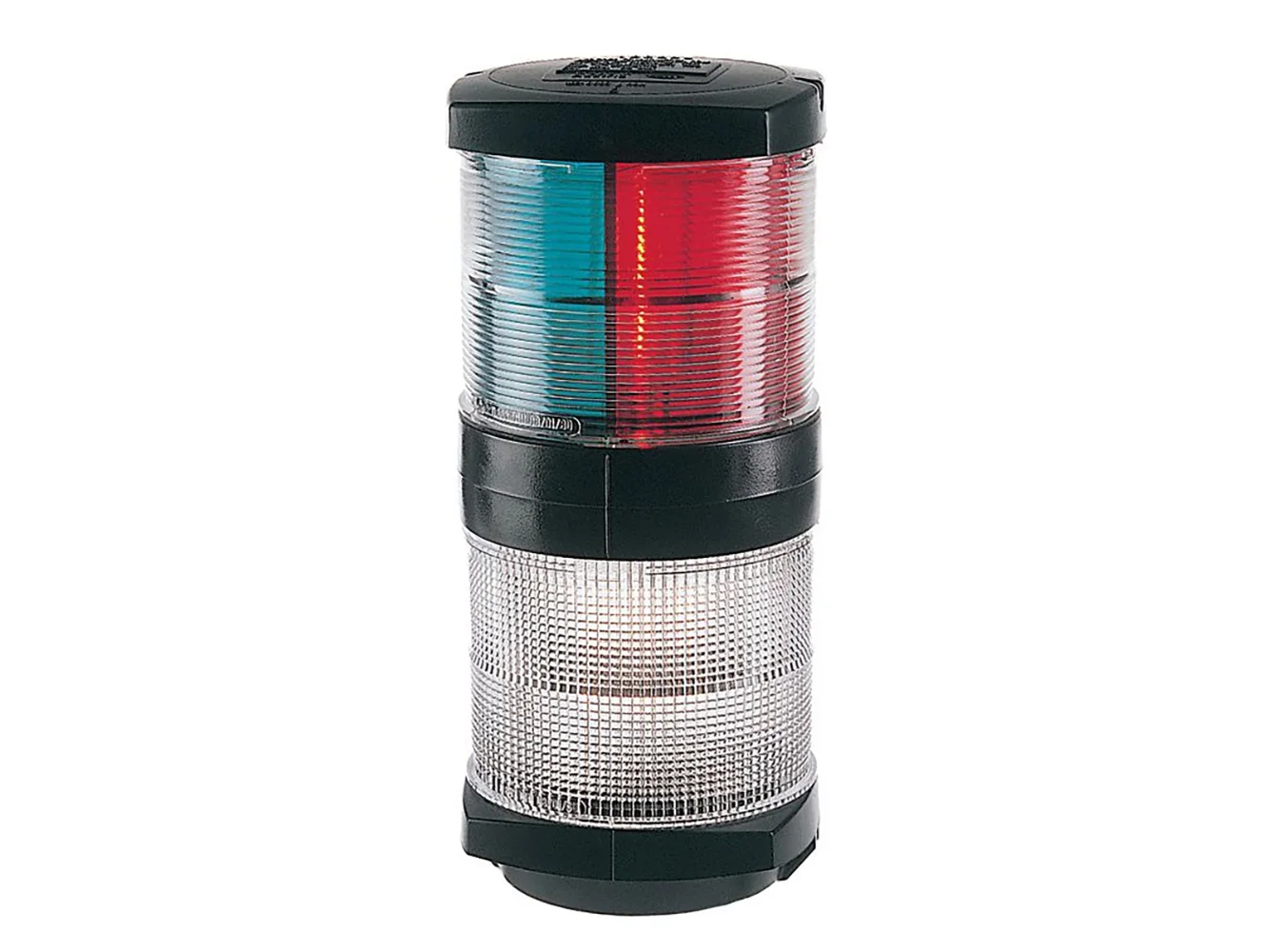 Hella Marine Tri-Color Navigation Light/Anchor Navigation Lamp- Incandescent - 2nm - Black Housing - 12V