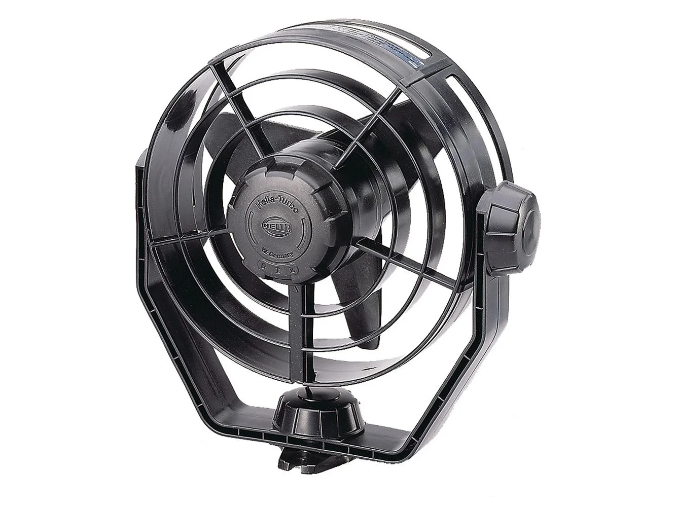 Hella Marine 2-Speed Turbo Fan - 24V - Black