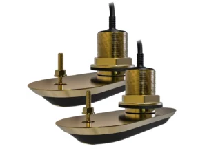 Raymarine RV-212 RealVision 3D&trade; Bronze Thru-Hull Transducer Pair Pack - 12&deg; - 8M Cable & Y-Cable
