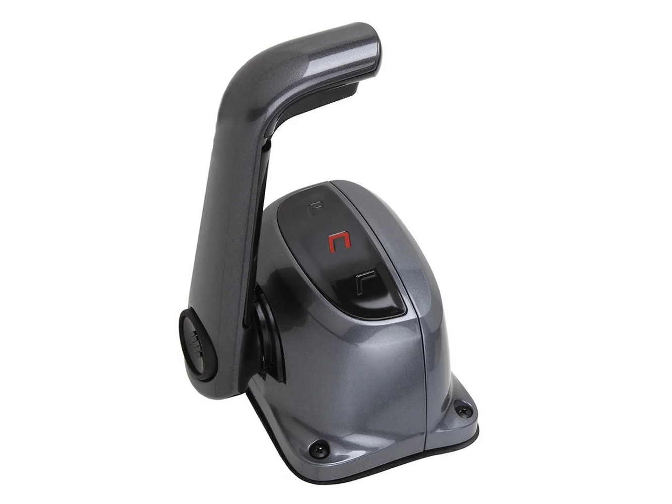 Uflex Single Lever Top Mount Control w/Neutral Lock - No Trim Switch - Black