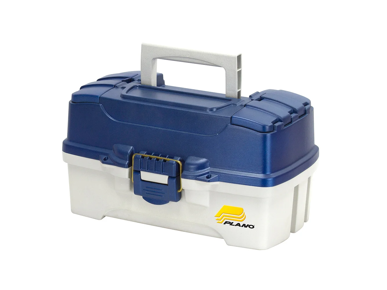 Plano 2-Tray Tackle Box w/Duel Top Access - Blue Metallic/Off White