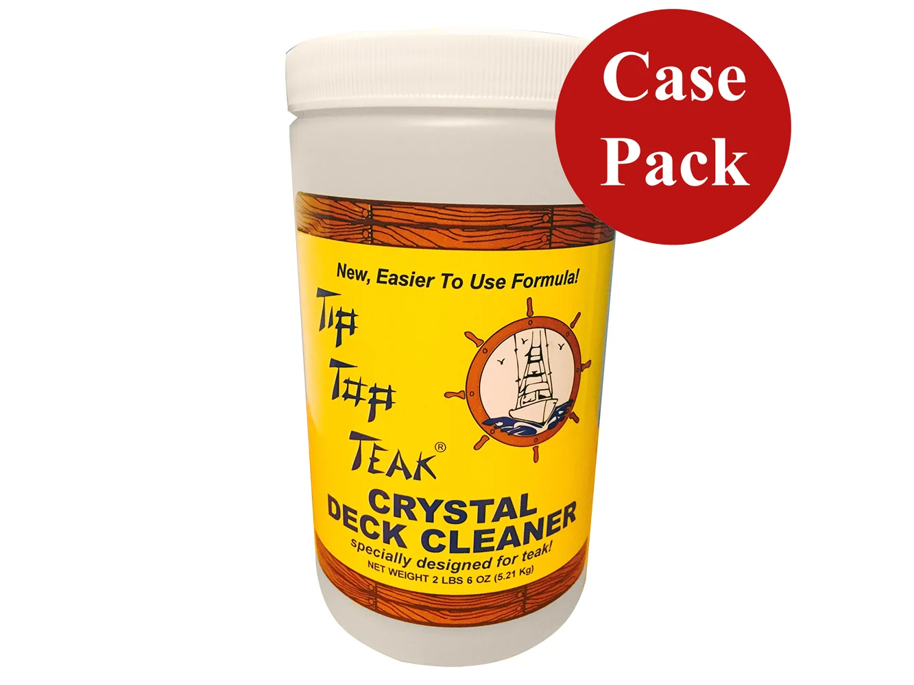 Tip Top Teak Tip Top Teak Crystal Deck Cleaner - Quart (2lbs 6oz) - *Case of 12*