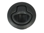 Southco Flush Pull Latch - Pull To Open - Non-Locking Black Plastic